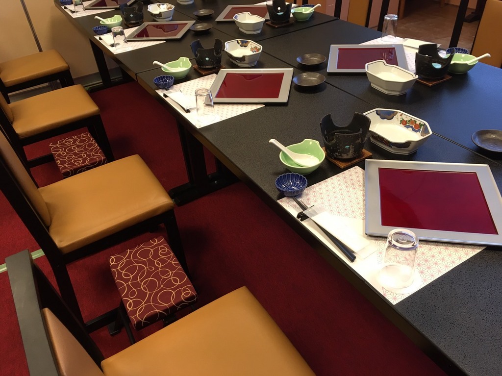 椅子テーブル宴会(^○^)