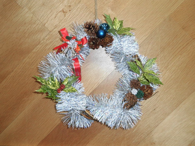 ★海の駅にてクリスマスリース作り★